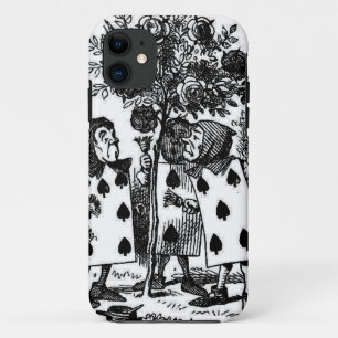 Vintage Alice in Wonderland Cards Zeichnen von Ros Case-Mate iPhone Hülle