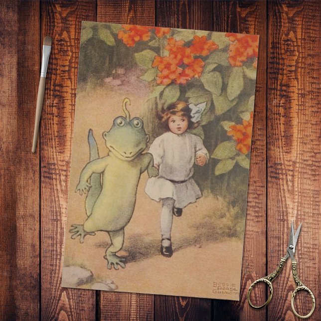 Vintage Alice's Adventures in Wonderland Griffin Seidenpapier (Von Creator hochgeladen)