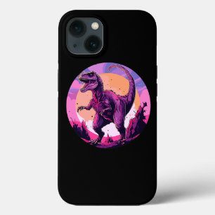 Vintage Alien Dinosaur im Weltraum Case-Mate iPhone Hülle