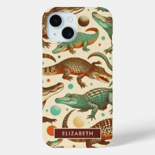 Vintage Alligatorenamlees Case-Mate iPhone Hülle