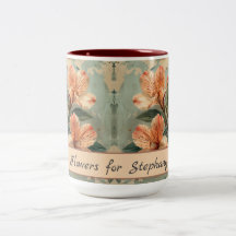 Vintage Alstroemeria-Blüte Retro Rustikal