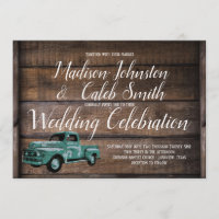 Vintage Alte LKW Rustikale Brauerei Hochzeit
