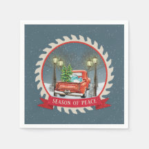 VINTAGE ALTE SCHNELLE KRISTMAS ROTER LANDWIRTSCHAF