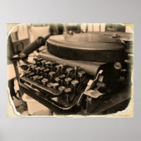 Vintage alte Schreibmaschine
