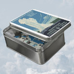 Vintage Alte Treue im Yellowstone Nationalpark Puzzle<br><div class="desc">Vintages Illustrationsplakat oder Reisebroschüre Deckenkunst im Yellowstone Nationalpark mit dem Ausbruch von Old Faithful Geyser. Ranger Naturalist Service,  Naturspaziergänge,  Feldausflüge,  Lagerfeuerprogramme und Naturgespräche. US Department of the Interior,  National Park Service.</div>