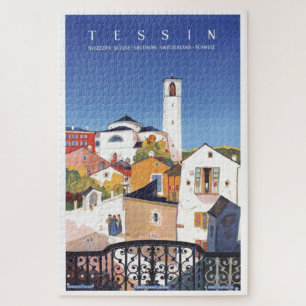 Vintage Altes Tessin Kanton Schweiz