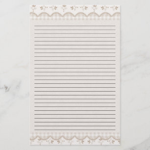 Vintage Altpapierbeschlag Briefpapier