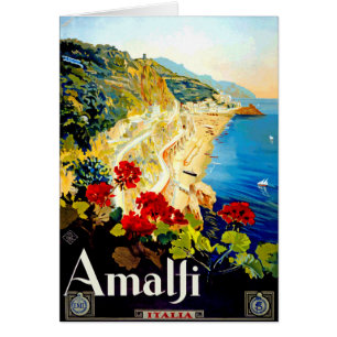 Vintage Amalfi Italie Europe Travel