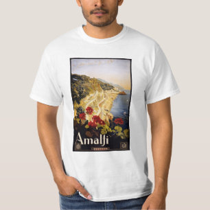 Vintage Amalfi-Italienische Kleidung T-Shirt