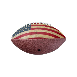Vintage American Flag Football