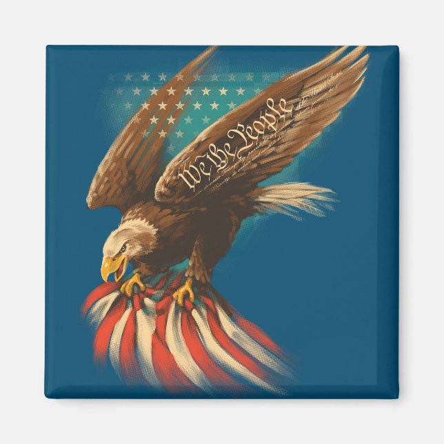 Vintage Americana Magnet (Vorne)