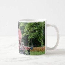 Vintage amerikanische Dampf-Lokomotive Kaffeetasse