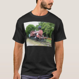 Vintage amerikanische Dampf-Lokomotive T-Shirt