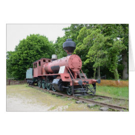 Vintage amerikanische Dampflokomotive