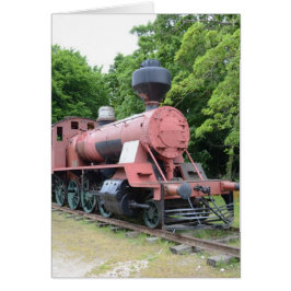 Vintage amerikanische Dampflokomotive