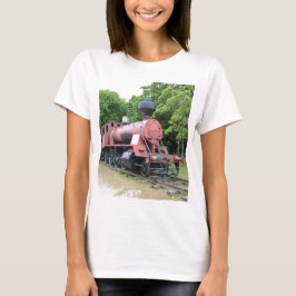 Vintage amerikanische Dampflokomotive T-Shirt