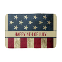 Vintage amerikanische Flagge 4. Juli Party
