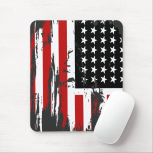 Vintage amerikanische Flagge Mousepad