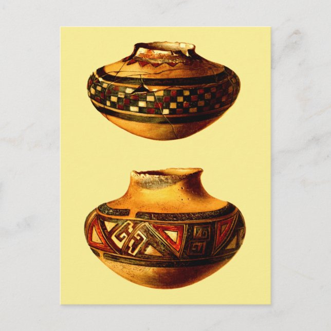Vintage amerikanische Hopi Postkarte (Vorderseite)