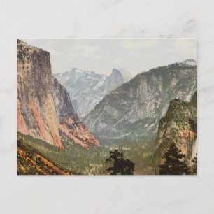 Vintage amerikanische Landschaft Postkarte
