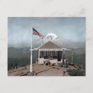 Vintage amerikanische Landschaft Postkarte