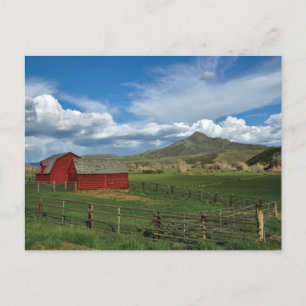 Vintage amerikanische Landschaft Postkarte