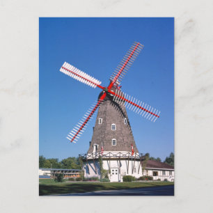 Vintage amerikanische Landschaft Postkarte