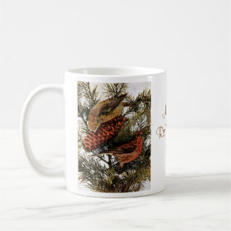 Vintage amerikanische rote kaffeetasse