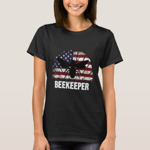 Vintage-Amerikanischer-Honigbiene-Imkerei-Imker T-Shirt