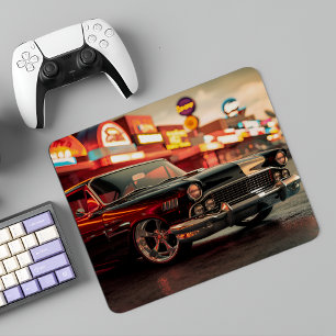 Vintage-Amerikanischer-Muscle-Car-Mauspad Mousepad