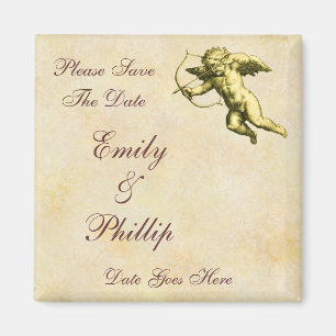 Vintage Amor-Save the Date Magneten Magnet