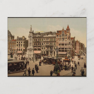 vintage Amsterdam Holland Niederlande Postkarte
