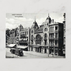 Vintage Amsterdam Postkarte