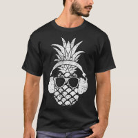 Vintage Ananas Hawaiian Aloha Strand Fruchtcocktai