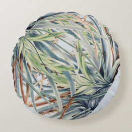 Vintage Ananas | von Mary Vaux Walcott 1921 Rundes Kissen