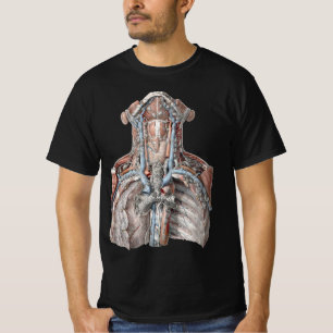 Vintage Anatomie des Menschen T-Shirt