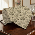 Vintage Anatomy Brain Science Custom Necktie Krawatte<br><div class="desc">This unique necktie features a captivating blend of vintage anatomy illustrations and scientific curiosity. Perfect for doctors,  professors,  students,  or anyone with a passion for knowledge and a touch of retro flair. The custom design allows for a personal expression,  making it a standout accessory for any outfit.</div>