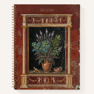 Vintage Ancient Roman Magic Herbs Notizbuch