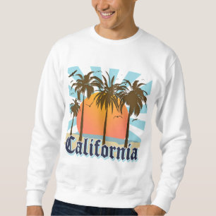 Vintage Andenken Kaliforniens Sweatshirt