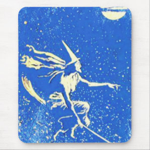 Vintage Andrew Lang Blue Fairy Märchen-Mauspad Mousepad