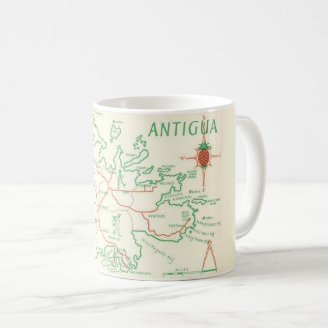 Vintage Antigua Mug (Devant droit)