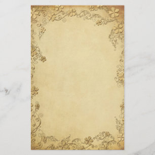 Vintage antike Hochzeit Briefpapier