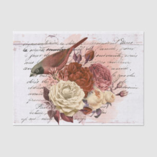 Vintage Antike Seidenpapier