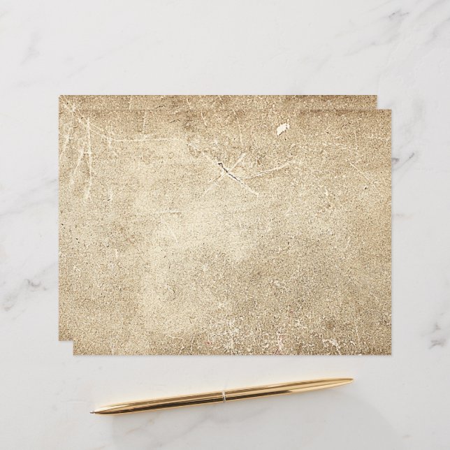 Vintage antike Textur Sepia Rustikale Decoupage (Vorderseite/Rückseite Beispiel)