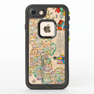 Vintage Antikkarte Japans