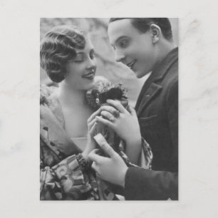 Vintage Antique Romantique Couples Cartes et Cadea