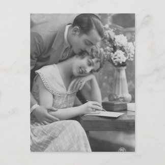 Vintage Antique Romantique Couples Cartes et Cadea