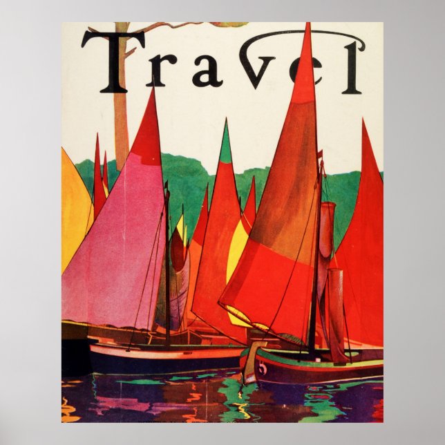 Vintage Antiquitätenzeitschrift Italien Poster (Vorne)
