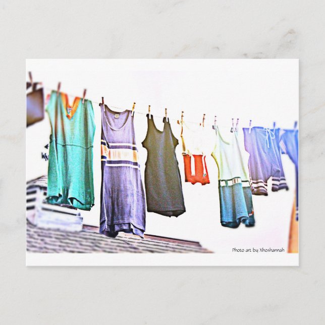 Vintage Anzüge Postkarte (Vorderseite)