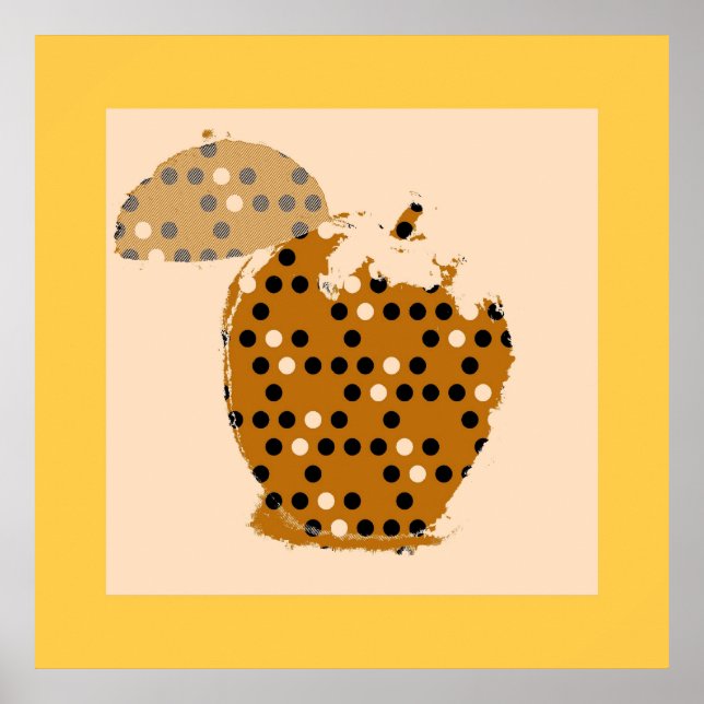 Vintage Apple Fine Art Poster (Vorne)